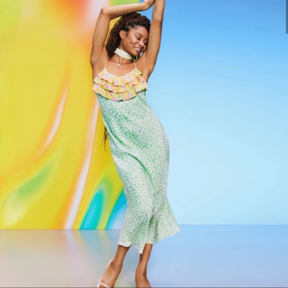 RIXO x TARGET Maxi Slip Dress